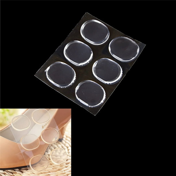 6Pcs Silicone Insoles Insert Anti Slip Gel Pads Forefoot Protector For Heels BCH 6Pcs Silicone Insoles Insert Anti Slip Gel Pads Forefoot Protector For Heels BCH